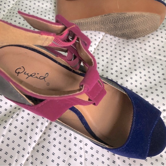 Shoes Pre-Owned Platform Wedge Sandals - Picture 6 of 6